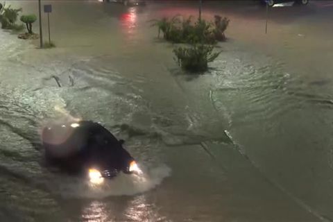 Unwetter: Nach Starkregen: Griechische Stadt Volos erneut überschwemmt