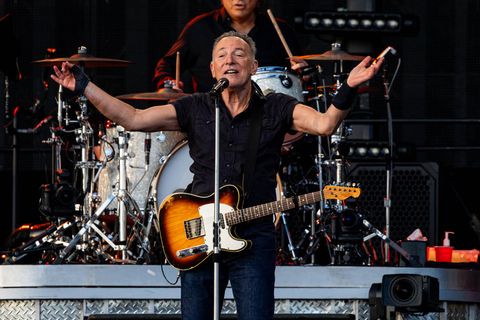 Bruce Springsteen bei einem Konzert