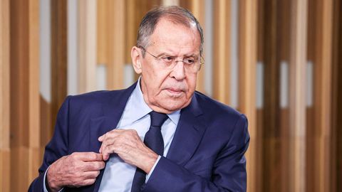 Der russische Außenminister Sergej Lawrow