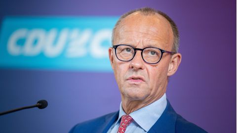 Friedrich Merz, CDU-Bundesvorsitzender und Fraktionsvorsitzender der Unions-Fraktion