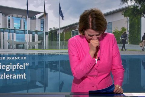 Susanne Daubner in der "Tagesschau"