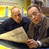 Die Ossis:  Hauptkommissar Kain (Bernd Michael Lade, links) und Hauptkommissar Ehrlicher (Peter Sodann) gingen zwischen 1992 und 2007 als erstes Team in der ehemaligen DDR auf Verbrecherjagd - und trafen den Ton der Nachwendezeit sehr gut.