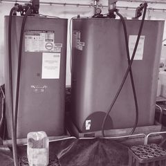 Illegale Tankstelle auf dem Gelände von Tesla in Grünheide