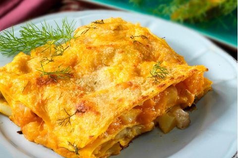 Rezept Kürbislasagne