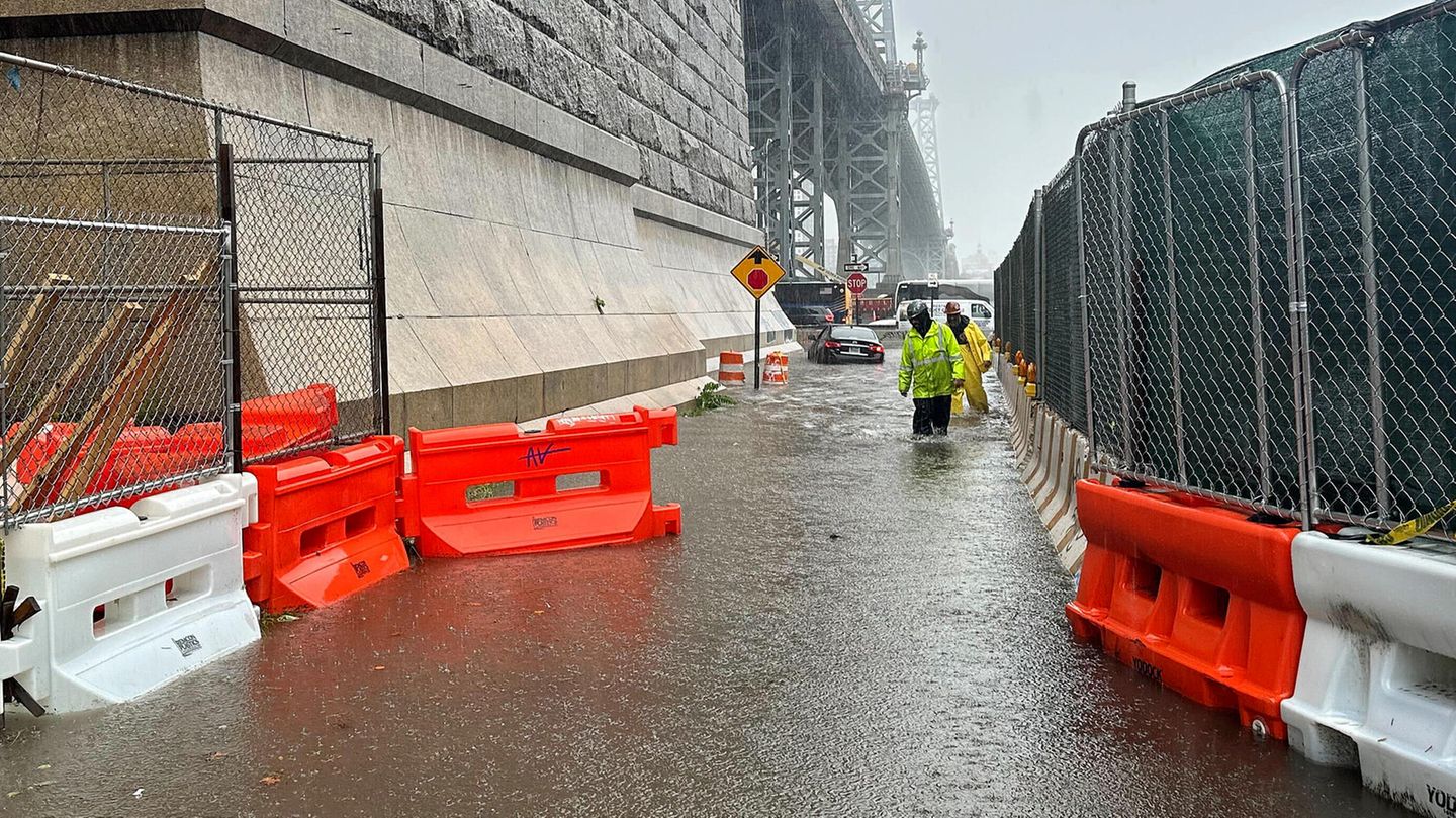 Hochwasser in New York