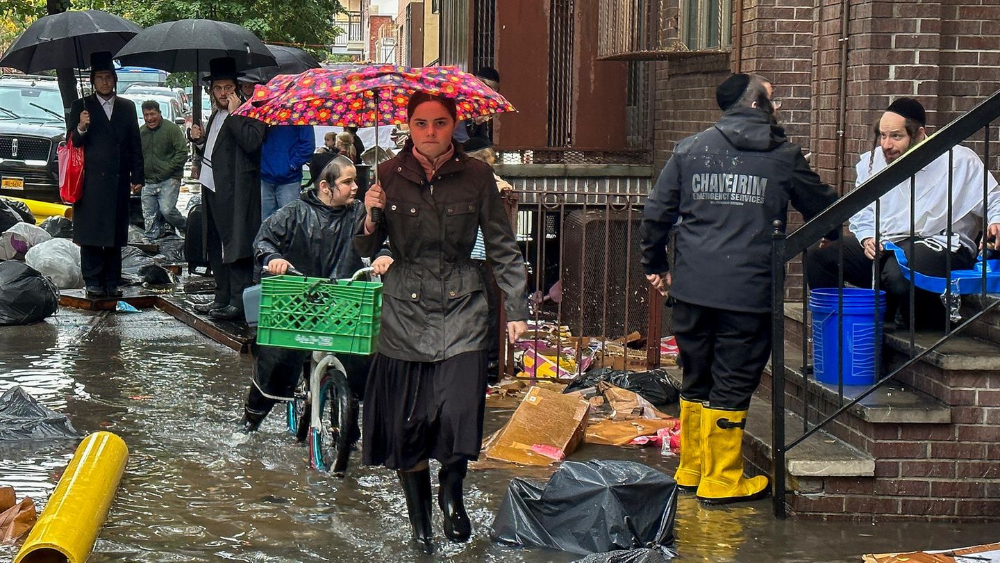 Hochwasser in New York