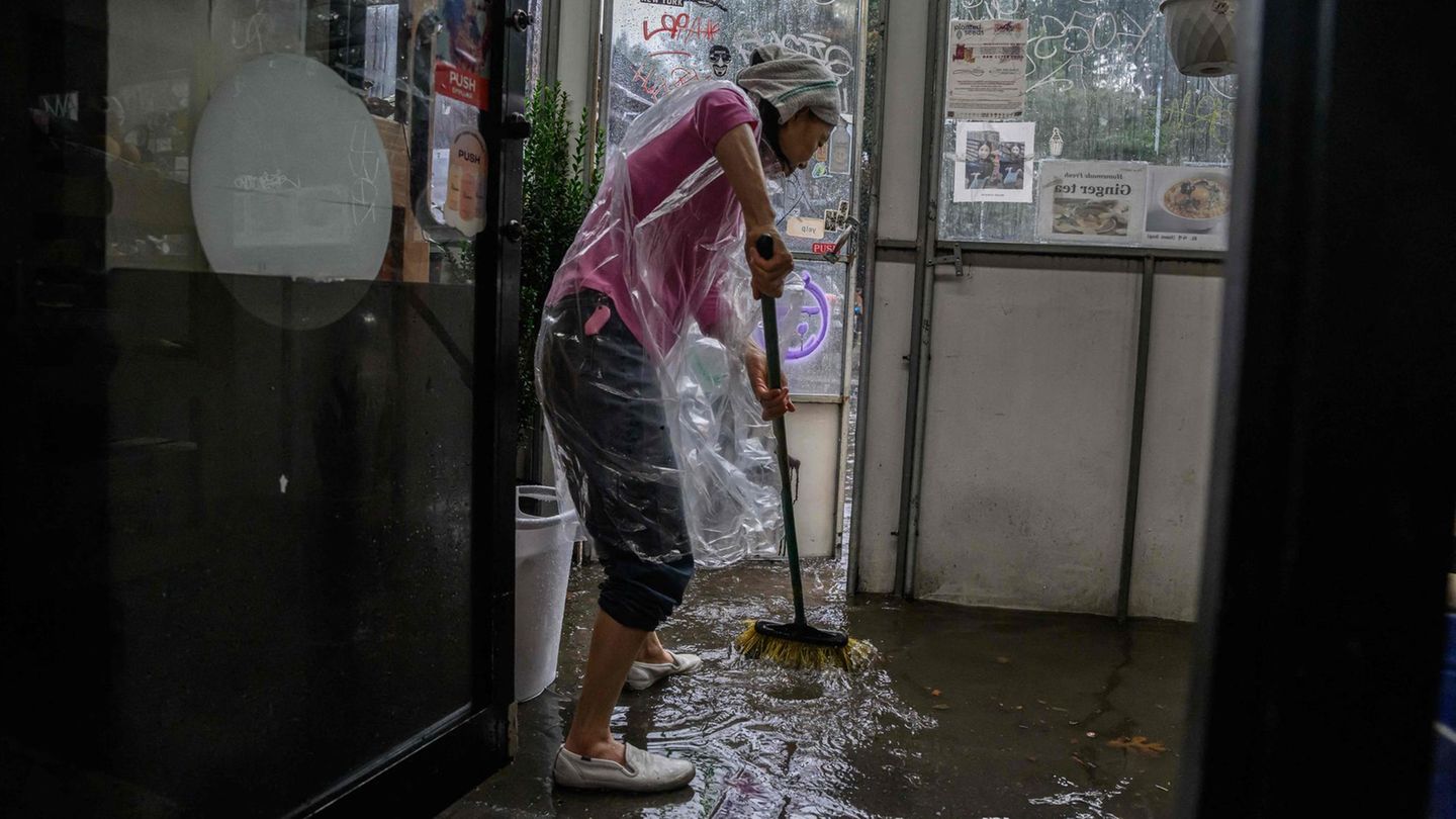 Hochwasser in New York