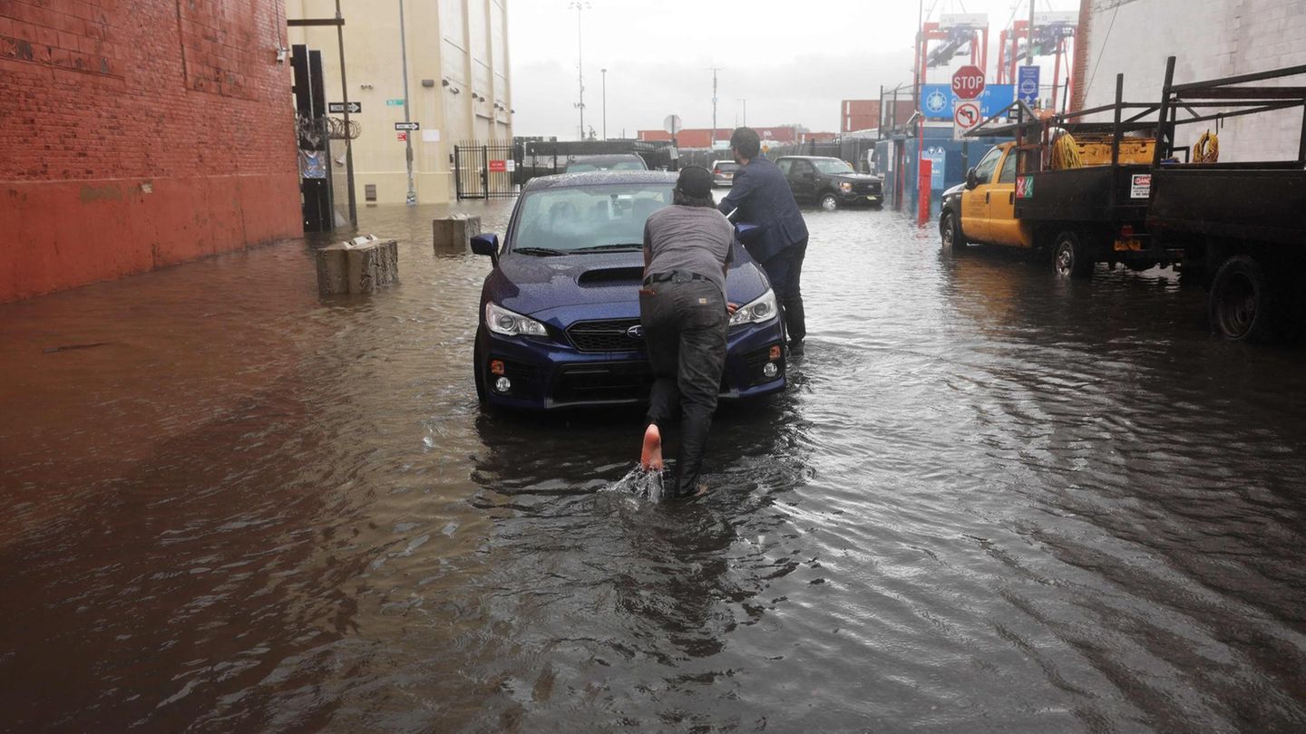 Hochwasser in New York