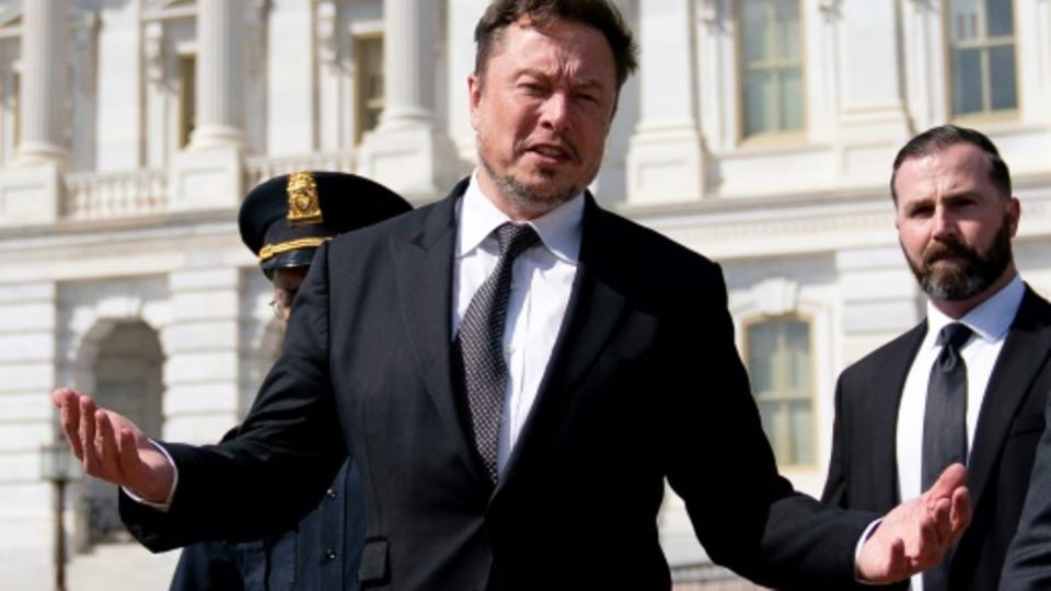 Elon Musk Mitte September in Washington