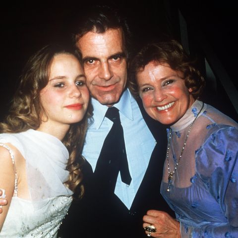 Berühmte Familie: Marie Theres Relin (links), ihr Onkel Maximilian Schell und ihre Mutter Maria Schell