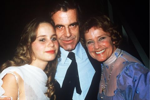 Berühmte Familie: Marie Theres Relin (links), ihr Onkel Maximilian Schell und ihre Mutter Maria Schell