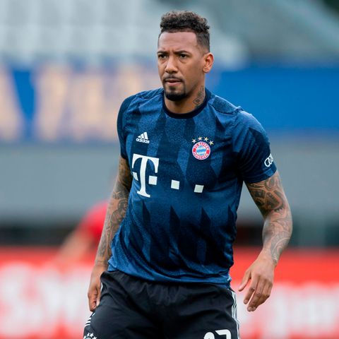 Jérôme Boateng trainierte am Sonntag mit dem FC Bayern München an der Säbener Straße