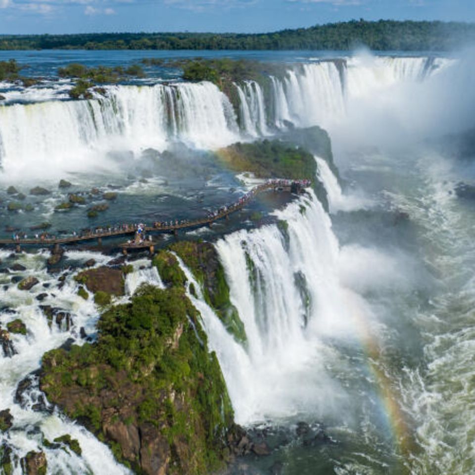 Iguazu-Fälle im brasilianischen Iguazu-Nationalpark