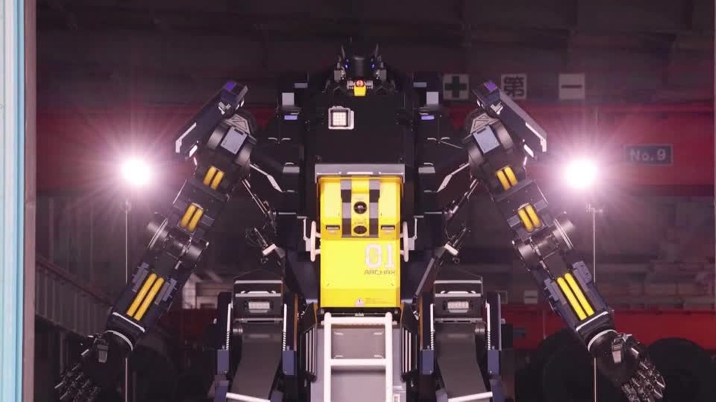 Video: Archax: Ein Roboter zum Einsteigen  | STERN.de