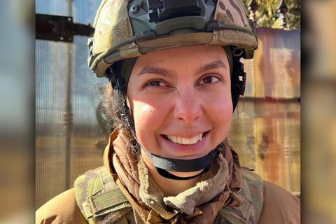 So kämpft Soldatin Khrystyna für die Ukraine und ein neues Frauenbild