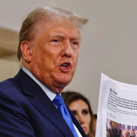 Donald Trump wütete vor den Türen des Gerichtssaals gegen Richter und Staatsanwältin und warf ihnen erneut eine "Hexenjagd" vor