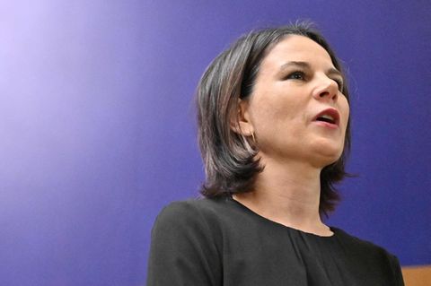 Bundesaußenministerin Annalena Baerbock in Kiew 