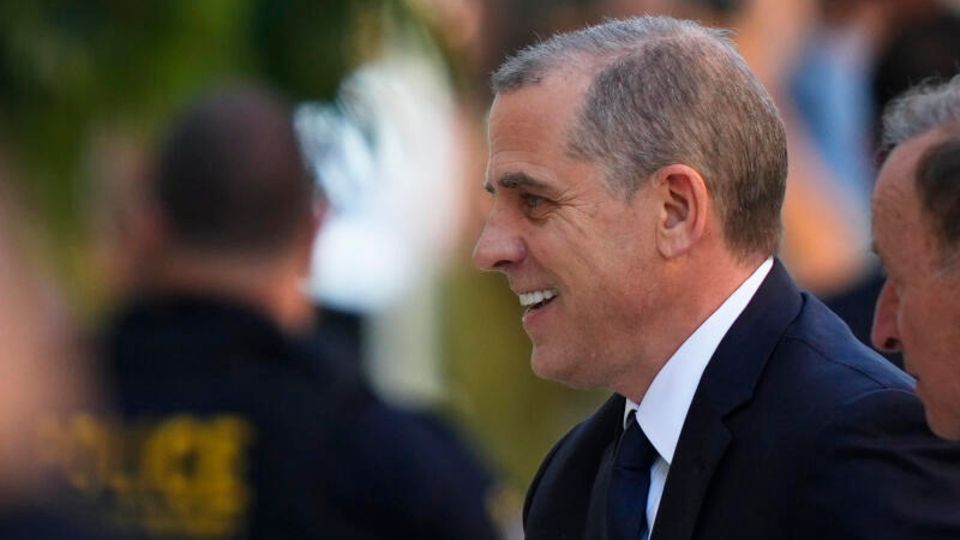 Hunter Biden, Sohn von US-Präsident Biden, auf dem Weg zum Gerichtstermin in Delaware