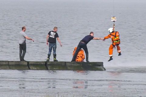 Wanderer versinkt im Wattenmeer – dann kommt die Flut