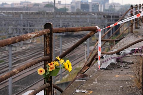 Busunglück mit 21 Toten Venedig Geländer kaputt