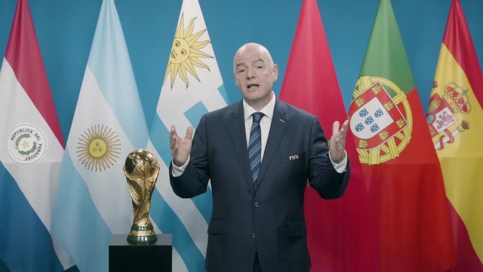 Video: Fußball-WM 2030 auf drei Kontinenten