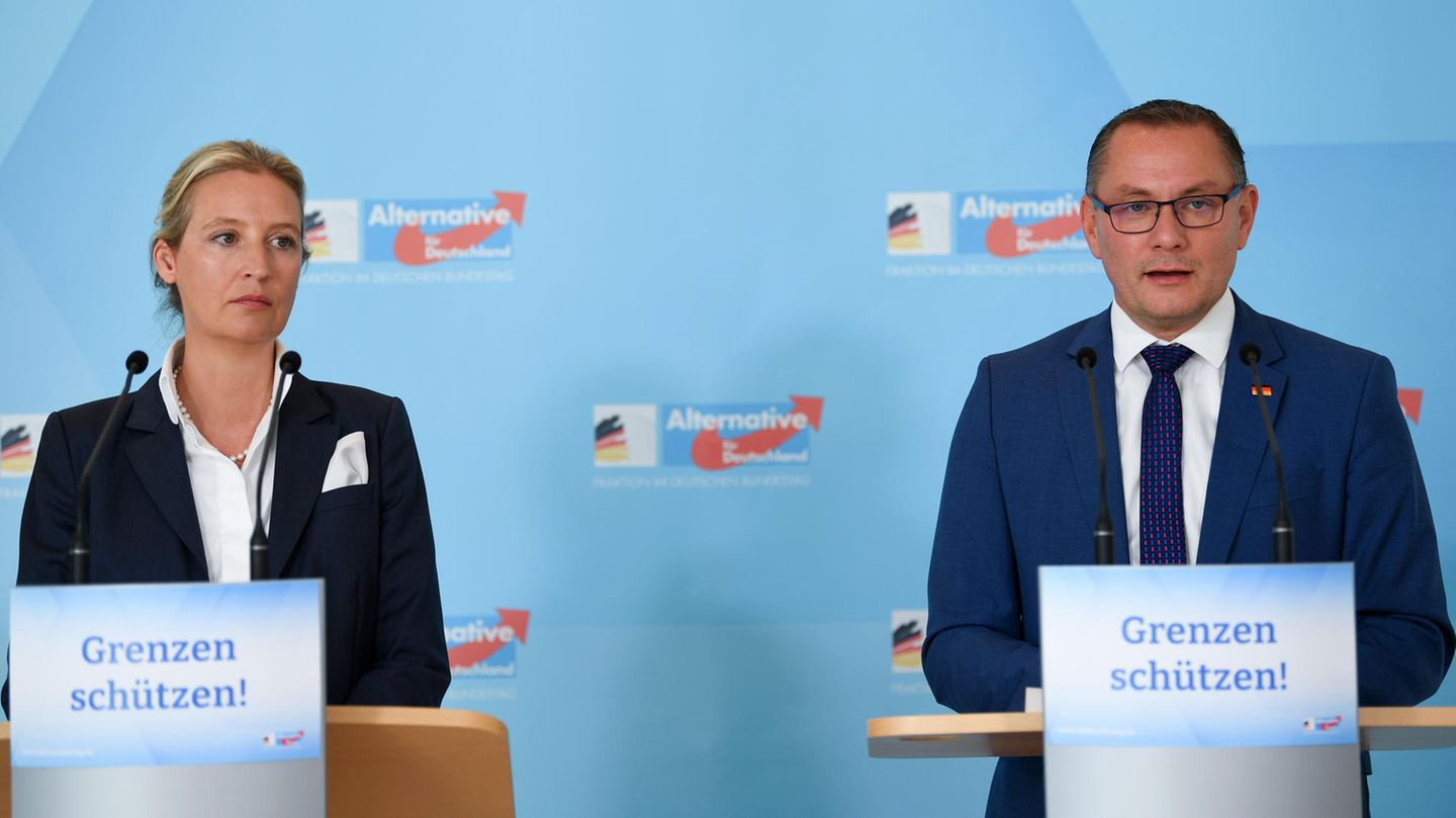 AfD: This is known about possible attacks on Chrupalla and Weidel