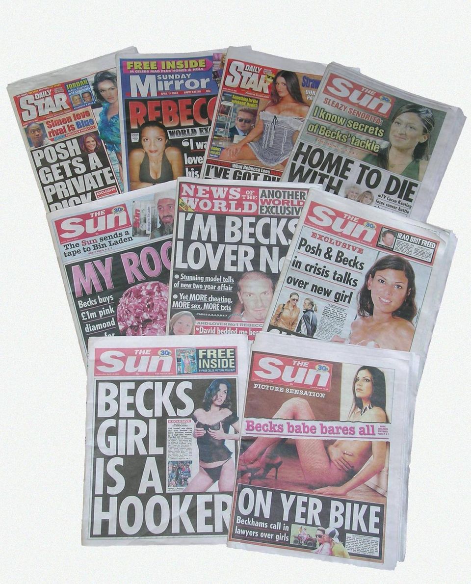 Die britische Klatschpresse der frühen Nullerjahre war unerbittlich. Loos wurde als Prostituierte bezeichnet und als "Sleazy Senorita"