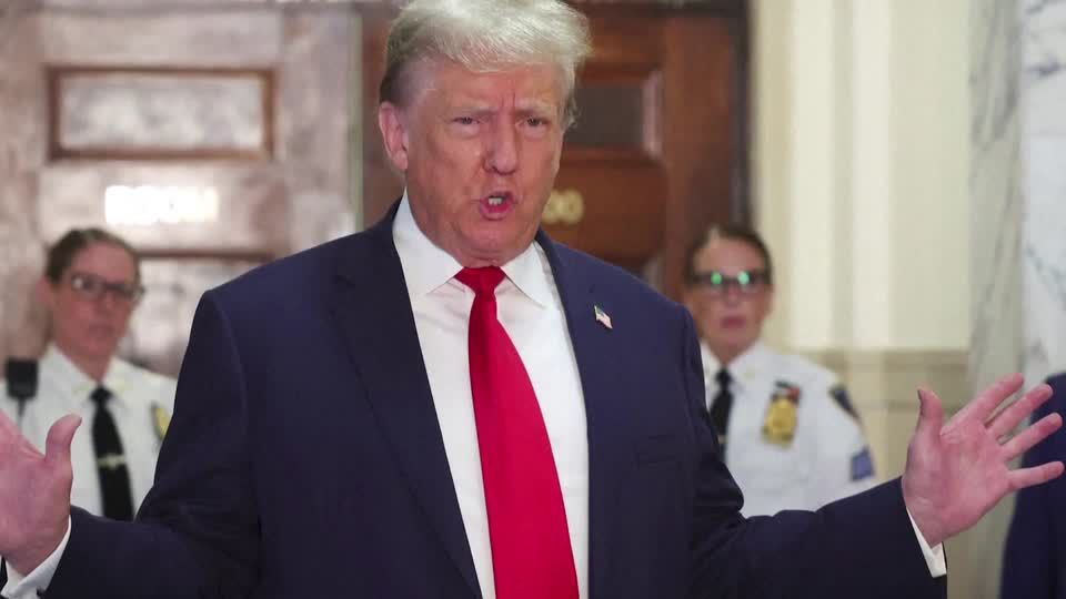 Video: Trump legt im laufenden New Yorker Betrugsfall Berufung ein Video: Trump legt im laufenden New Yorker Betrugsfall Berufung ein