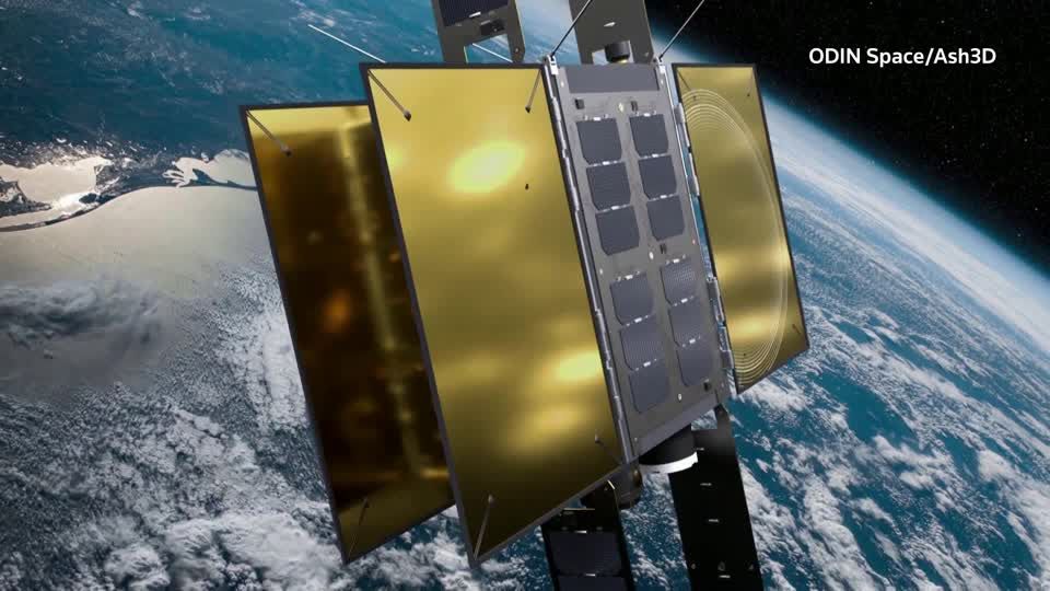 Video: Startup entwickelt Detektor gegen Weltraumschrott