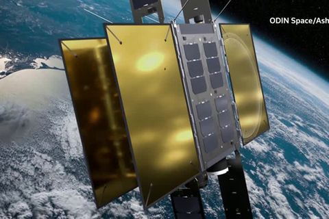 Video: Startup entwickelt Detektor gegen Weltraumschrott