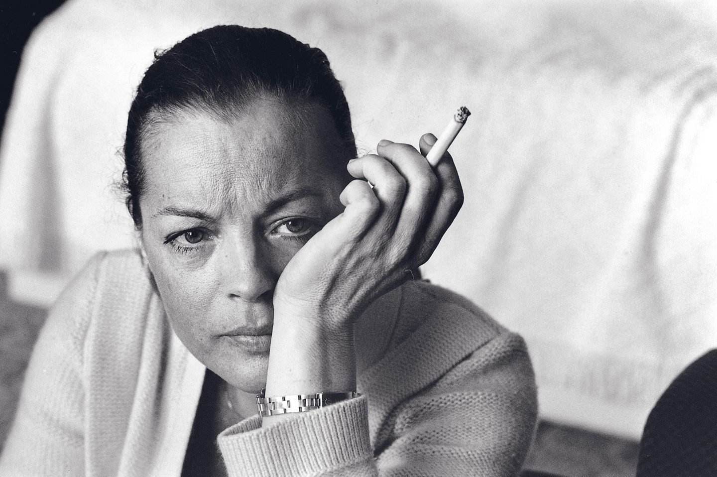 Robert Lebeck, 1981: Romy Schneider in Quiberon, Frankreich  Hier abstimmen: www.stern.de/voting75