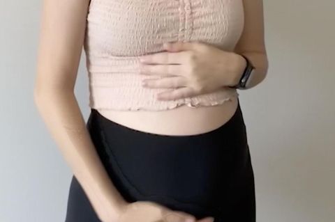 Diese junge Frau liebt es, Leihmutter zu sein