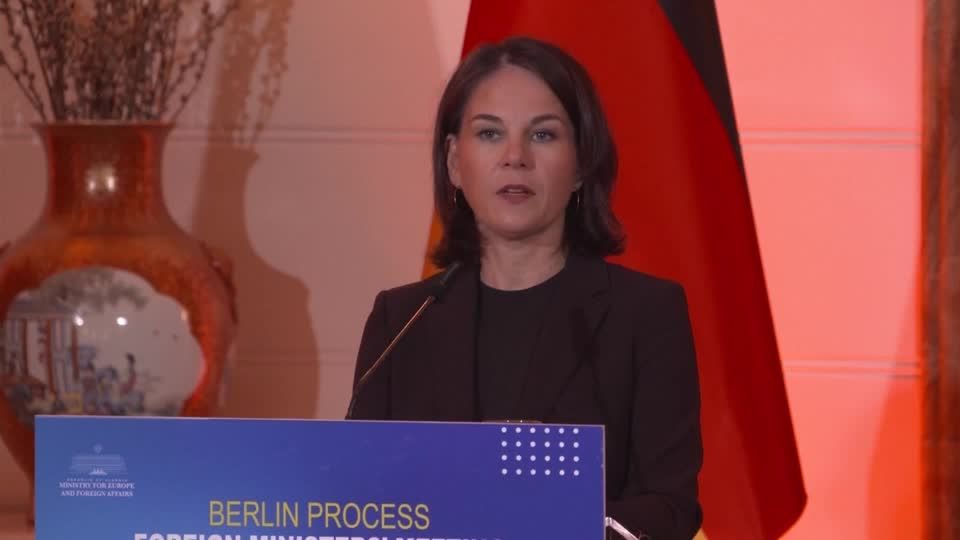 Video: Baerbock - EU-Erweiterung auf dem Balkan ist geopolitische Notwendigkeit
