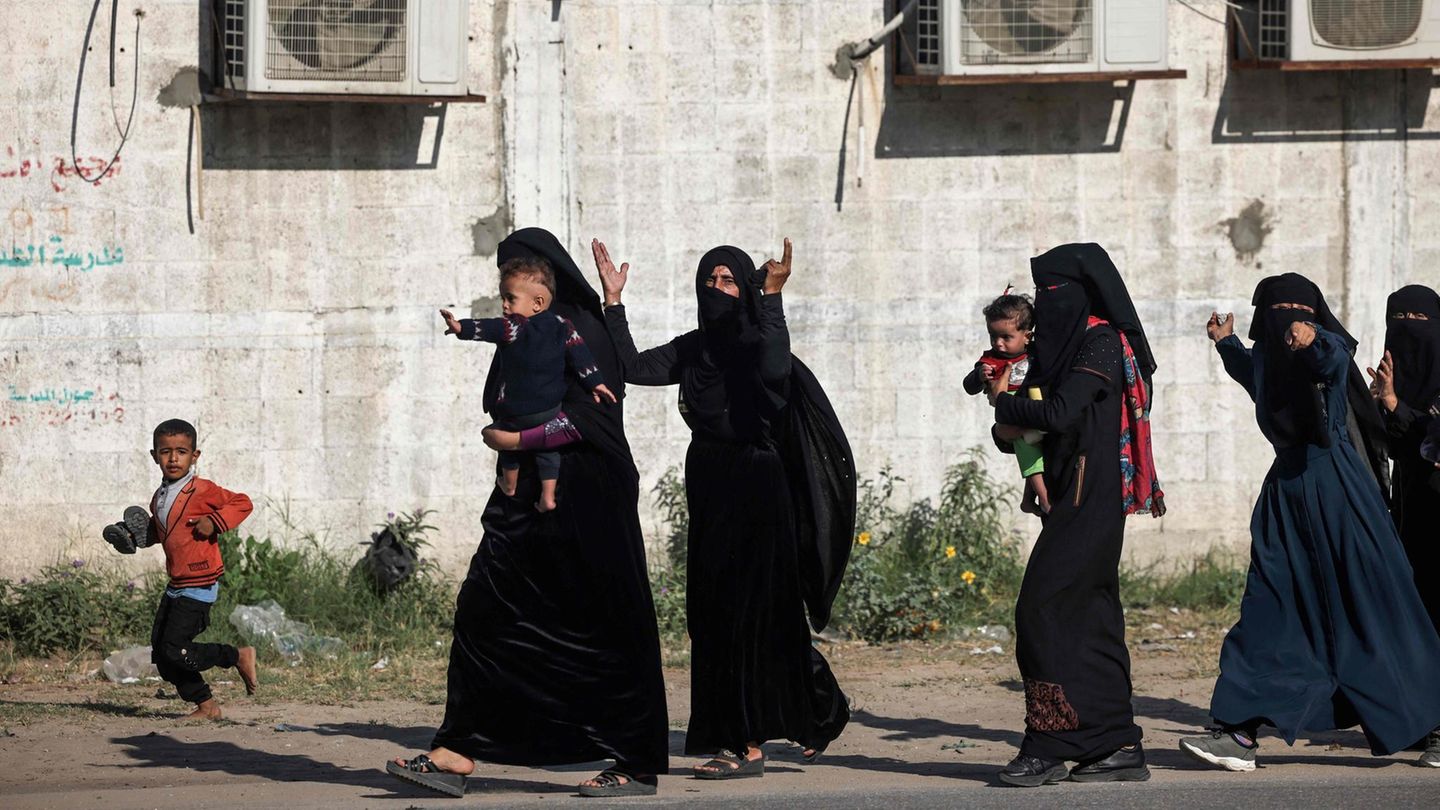 Menschen in Gaza