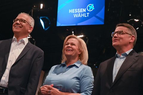 Die Spitzenkandidaten der hessischen Landtagswahl