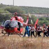 Rettungshubschrauber in Sderot