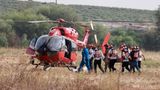Rettungshubschrauber in Sderot
