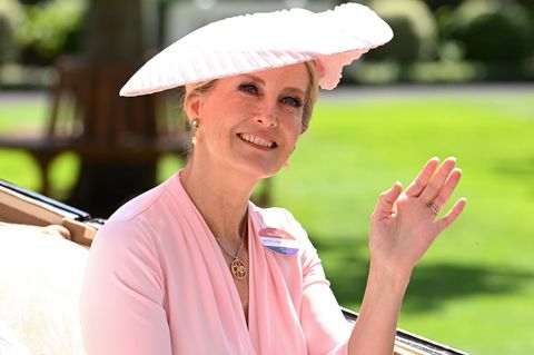 Sophie, Herzogin von Edinburgh, beim Pferderennen in Ascot
