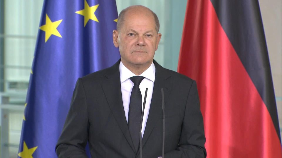 Scholz: Akzeptieren nicht, wenn Attacken gegen Israel auf unseren Straßen gefeiert werden Scholz: Akzeptieren nicht, wenn Attacken gegen Israel auf unseren Straßen gefeiert werden