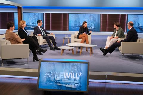 Talkrunde bei "Anne Will"