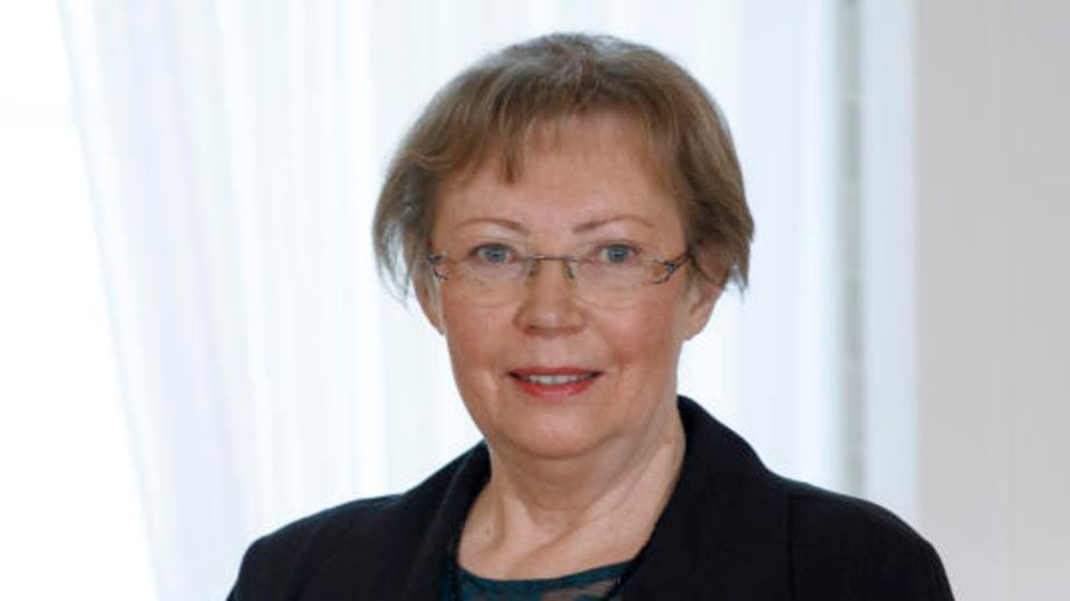Juliane Diller nach der Verleihung des Verdienstordens 2021