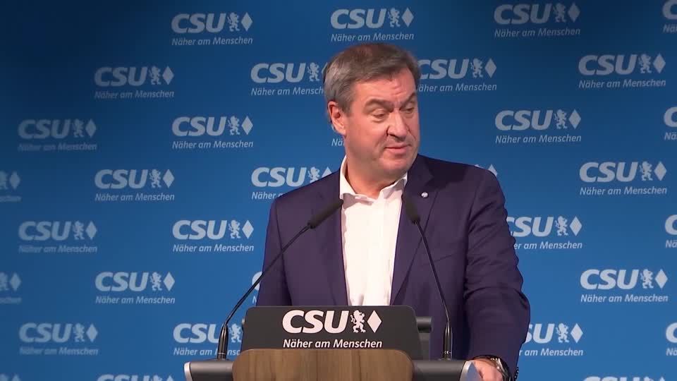 Video: Söder fordert Wende in Asylpolitik Video: Söder fordert Wende in Asylpolitik