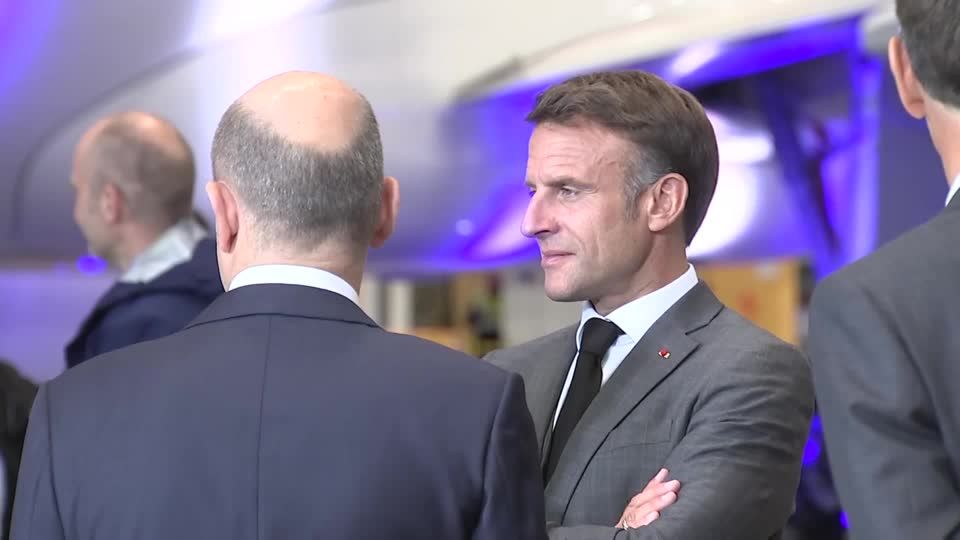 Video: Scholz und Macron beschwören Einheit mit Israel Video: Scholz und Macron beschwören Einheit mit Israel