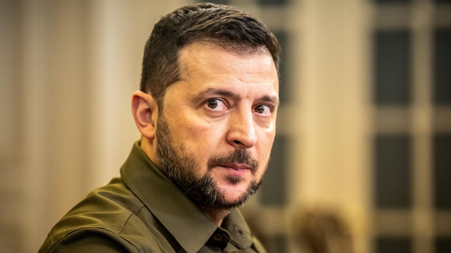 Der ukrainische Präsident Wolodymyr Selenskyj