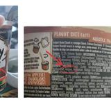 Die Zutatenliste der Nudeln "Peanut Saté Taste" enthält keine Erdnüsse