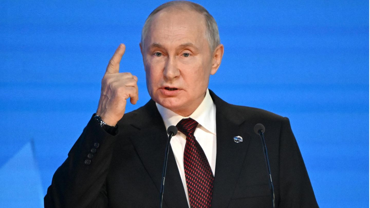 Portrait von Wladimir Putin Portrait von Wladimir Putin