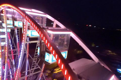Mannheimer Kirmes: In 48 Metern Höhe: Schüler auf Riesenrad vergessen