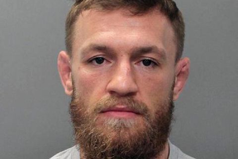 Polizeifoto von Conor McGregor