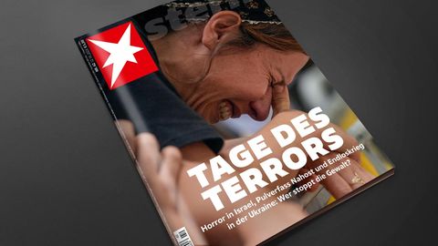 Das aktuelle stern-Cover: Tage des Terrors. Horror in Isreal, Pulverfass Nahost und Endloskrieg in der Ukraine: Wer stoppt die Gewalt?