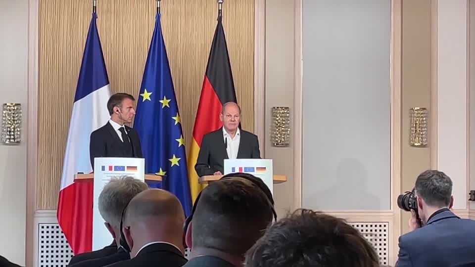 Video: Scholz und Macron gegen völligen Stopp der Palästinenser-Hilfe Video: Scholz und Macron gegen völligen Stopp der Palästinenser-Hilfe